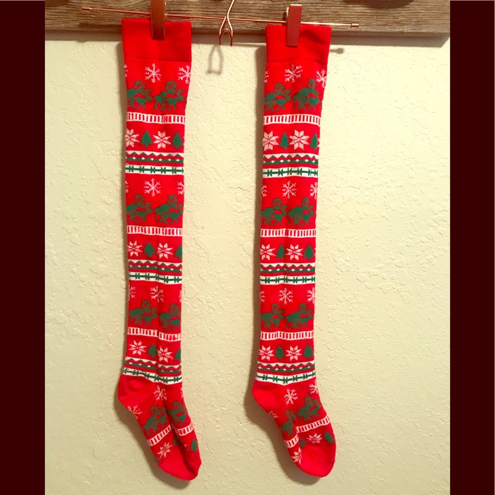 Spencer’s Reindeer Christmas socks